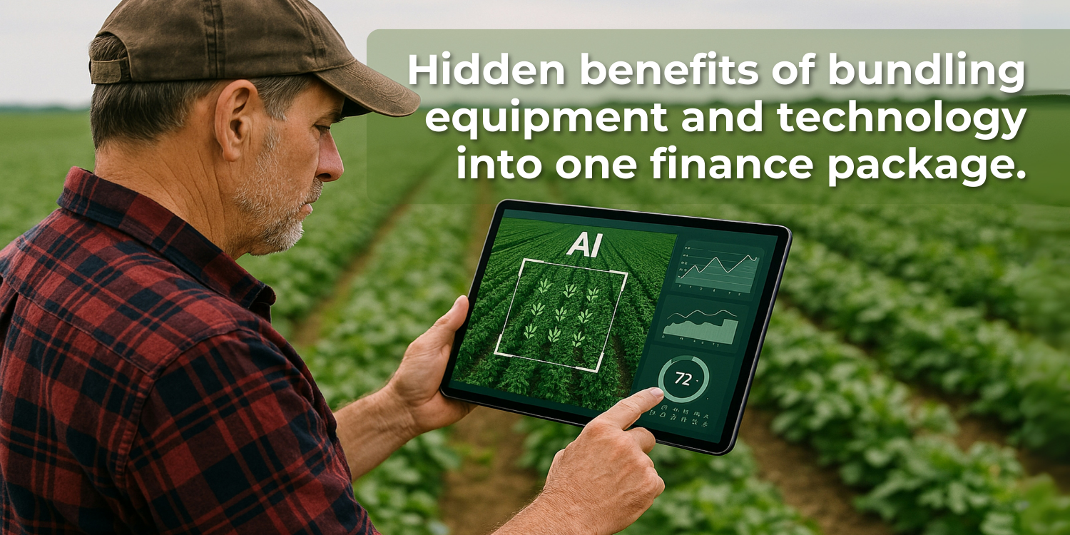 Bundle equipment & technology in one finance deal