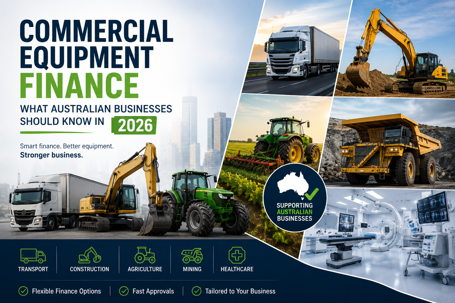 Commercial Equipment Finance What Australian Businesses Should Know in 2026