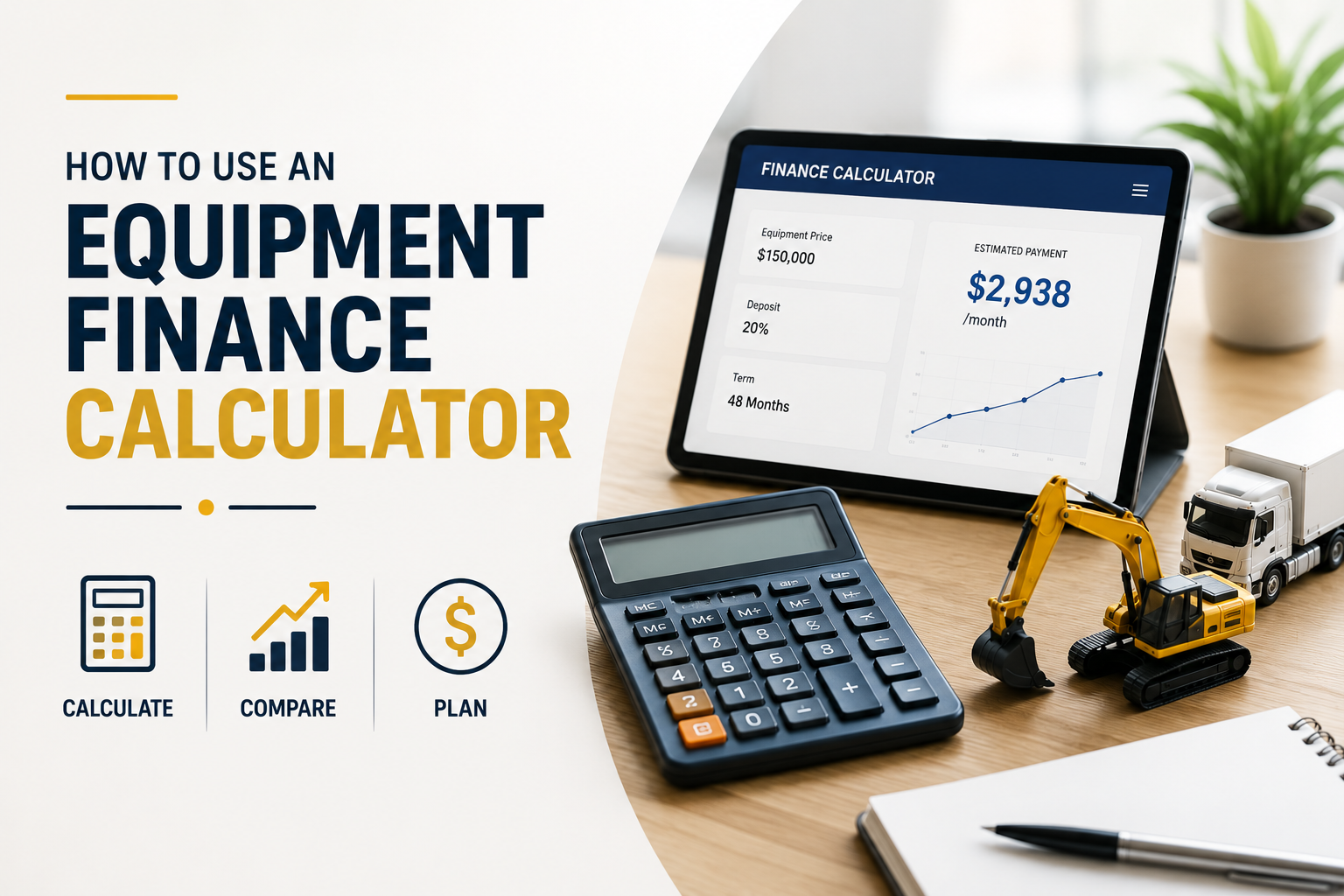 How to Use an Equipment Finance Calculator Before Applying for a Loan
